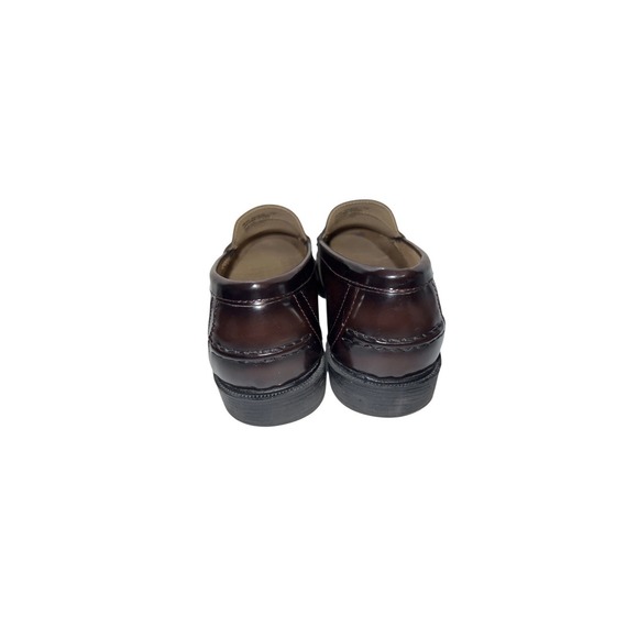 Mens Nunn Bush Drexel Moc Toe Penny Loafer‎ Burgundy Sz 11W